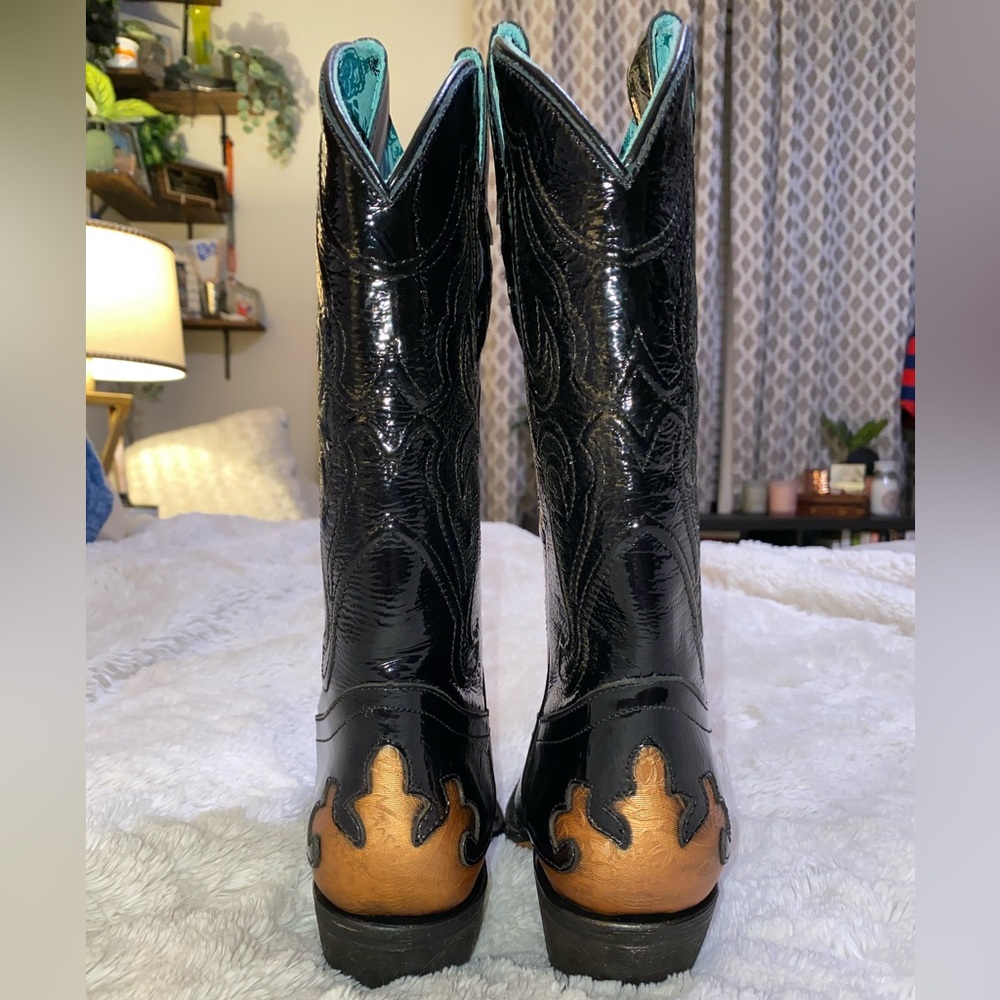 Corral Patent Leather Western Boots